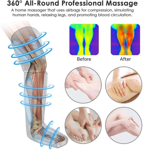 MELOPHY Beinmassagegerät für Wohlbefinden MySalvora