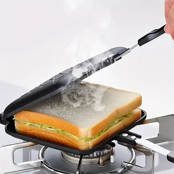 Praktischer Sandwich-Grill für Camping
