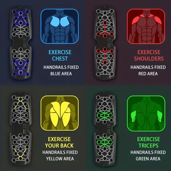 Tragbares Pushup-Board Set