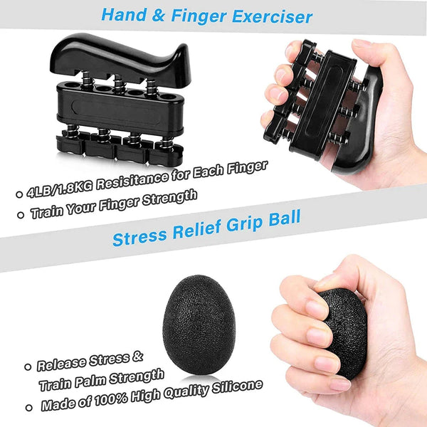 6 Stück Handtrainer für starke Hände MySalvora