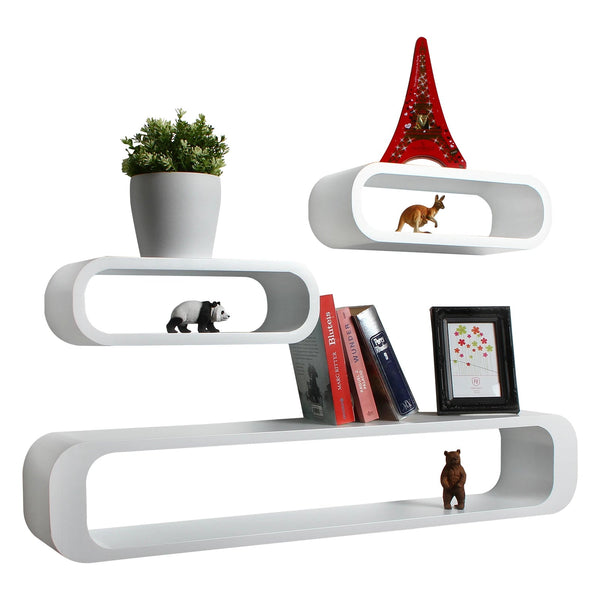 Stilvolle Wandregale Set