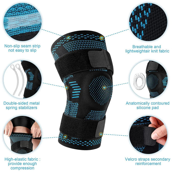 Bequeme Kniebandage für Sport MySalvora