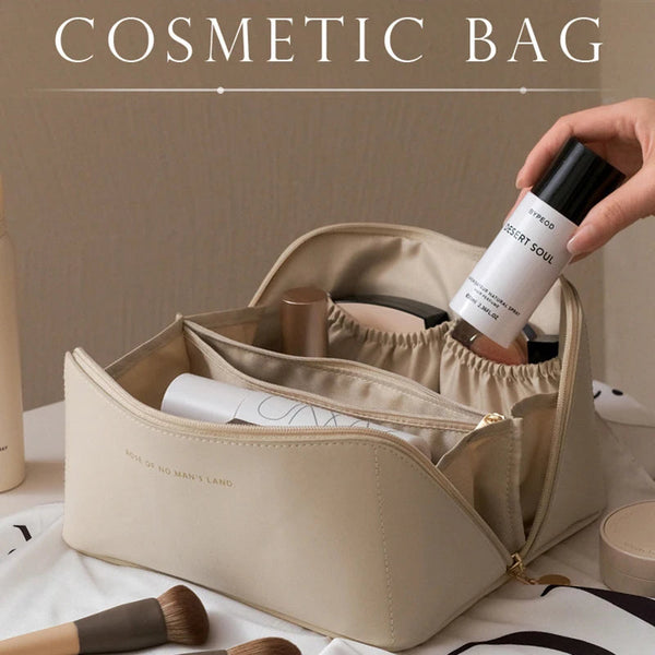Stilvolle Kosmetiktasche für Reisen