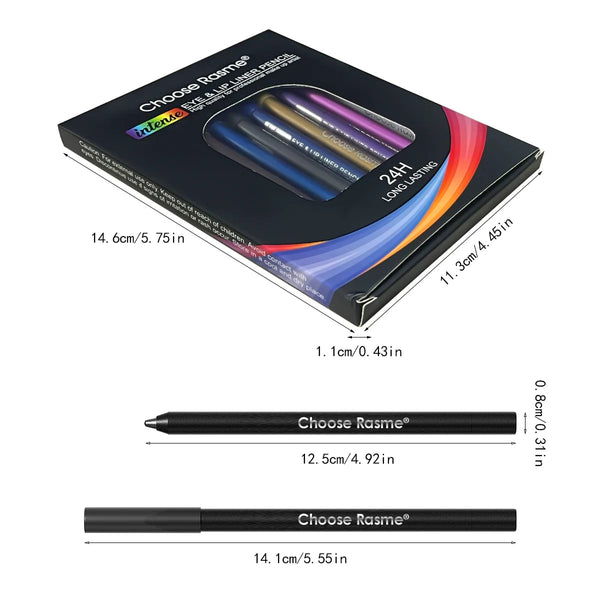 12 Stück Leuchtender Eyeliner MySalvora