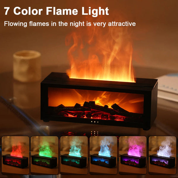 Flammen Aroma Diffuser mit LED MySalvora