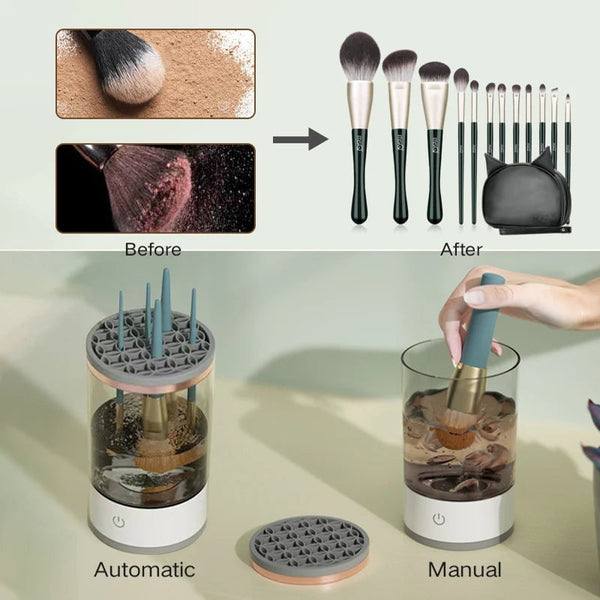 Elektrischer Make-up-Pinselreiniger MySalvora
