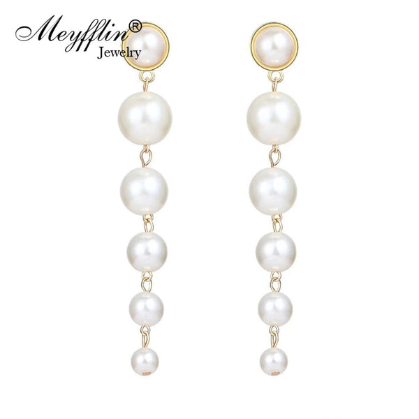 Elegante Perlenohrringe für Damen MySalvora