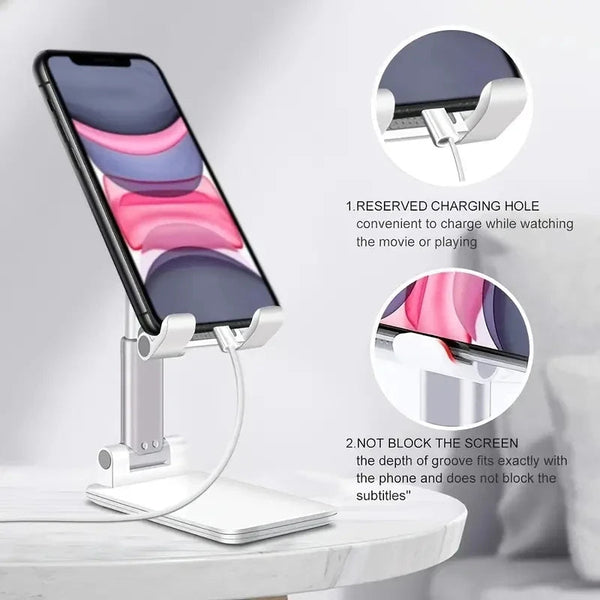 Flexibler Handyhalter- Perfekt für freihändige Videoanrufe und entspanntes Arbeiten MySalvora