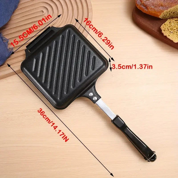 Praktischer Sandwich-Grill für Camping MySalvora