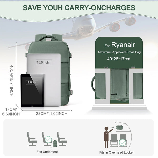 Ryanair Rucksack für Reisen