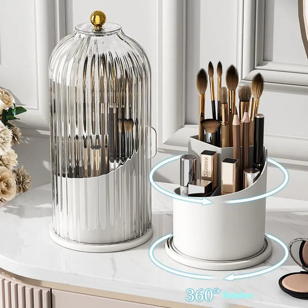 Luxuriöser Schminkorganizer mit Drehfunktion MySalvora