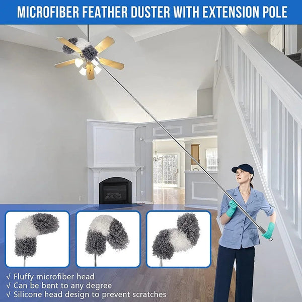 Flexibler Staubwedel für alle Ecken MySalvora