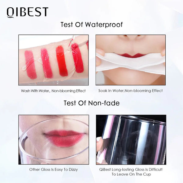 QIBEST Samtiger Lippenstift