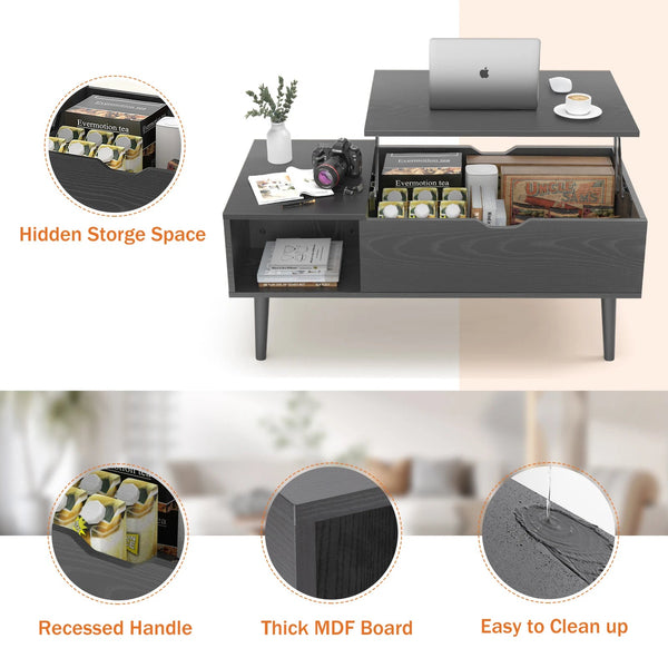 Eleganter Hebe-Couchtisch MySalvora