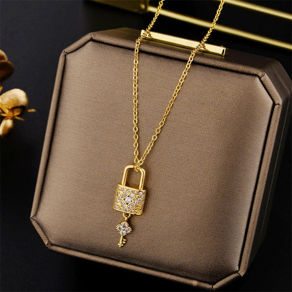 Elegante Kristallkette für Damen