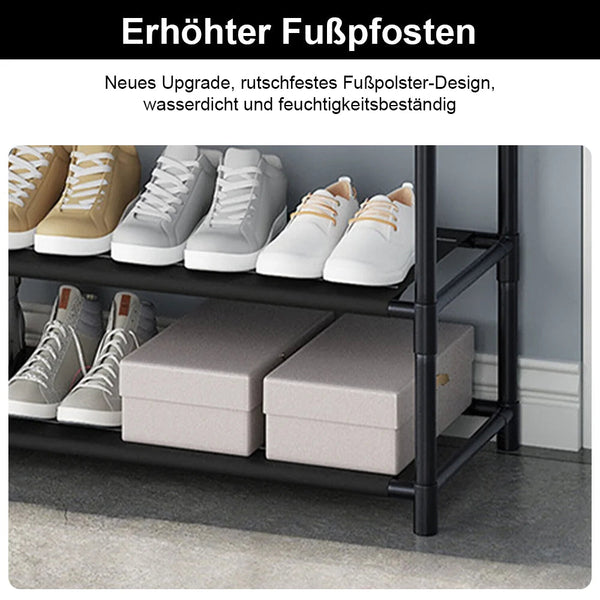 Flexibles Schuh- und Hutregal