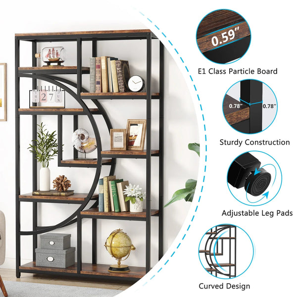 Elegantes Bücherregal für Zuhause MySalvora