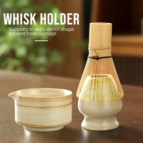 Eleganter Matcha Teehalter MySalvora