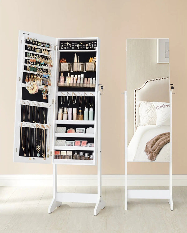 Stilvoller Schmuckschrank mit Spiegel