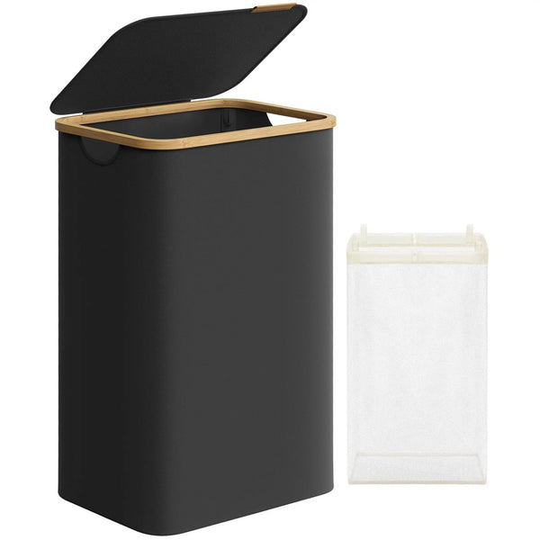 Eleganter Wäschekorb mit Deckel