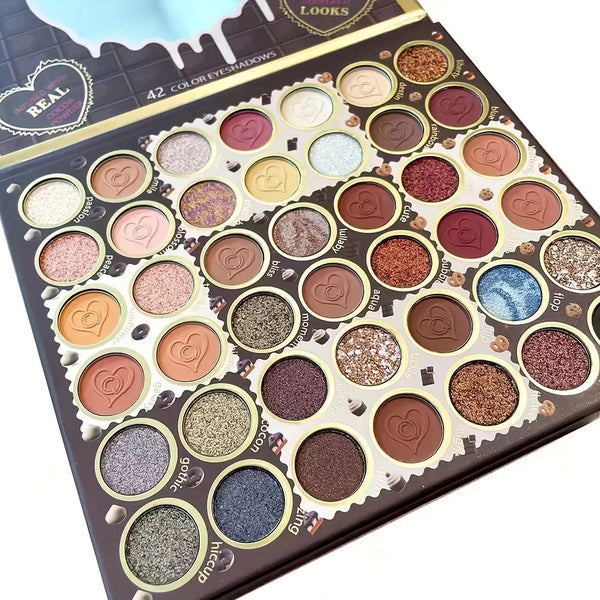 Bunte Regenbogen Lidschatten Palette MySalvora