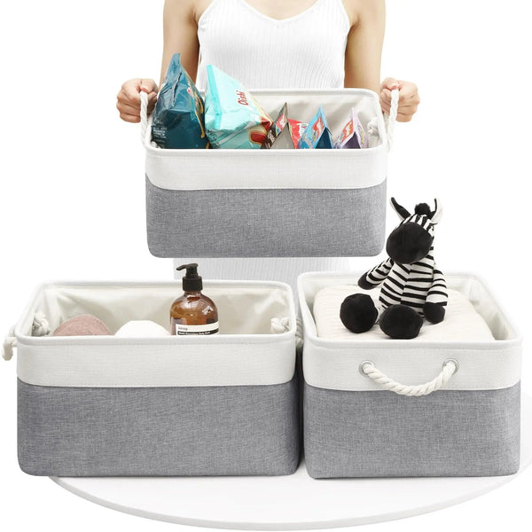 Praktische Stoffkörbe Set