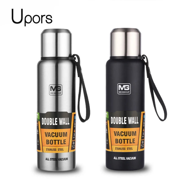 Große Isolierflasche für unterwegs
