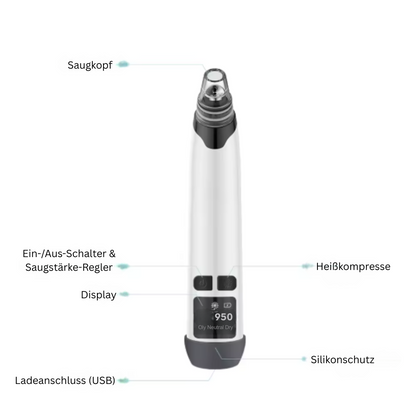 ClearSkin Pro – Elektrischer Mitesser-Entferner mit Wärmefunktion MySalvora