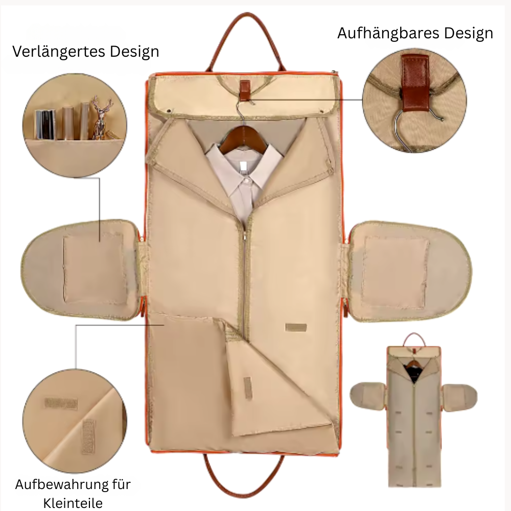 Buylor® TravelPro- Die faltbare 2-in-1 Reisetasche MySalvora