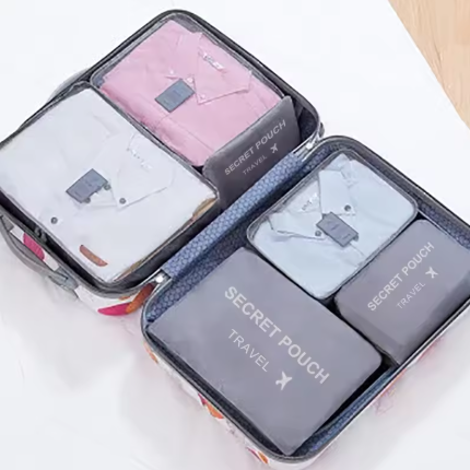 6 Stück Reise-Organizer Set MySalvora