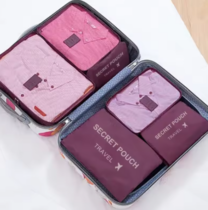 6 Stück Reise-Organizer Set MySalvora