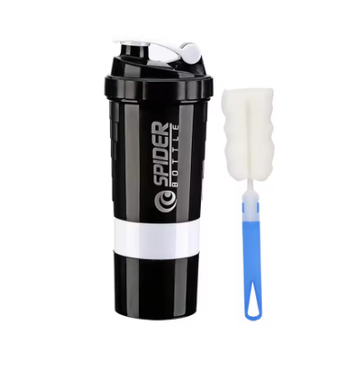3 Layer 600 ml Praktischer Protein Shaker MySalvora
