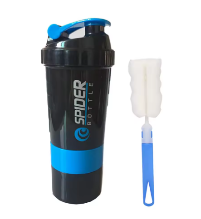 3 Layer 600 ml Praktischer Protein Shaker MySalvora