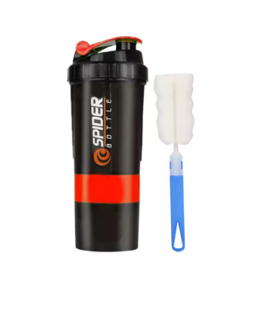 3 Layer 600 ml Praktischer Protein Shaker MySalvora