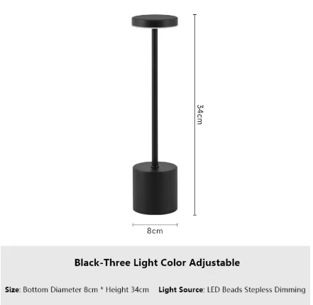 Elegante Touch LED Tischlampe MySalvora
