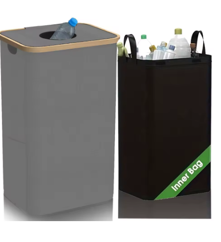 100L Praktischer Recyclingbehälter Set MySalvora