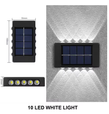 2 Stück Solarleuchte für Garten MySalvora