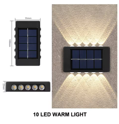 2 Stück Solarleuchte für Garten MySalvora