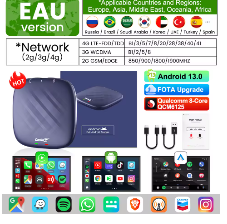 8 GB+128 GB CarLink AI Wireless Autobox MySalvora