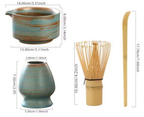 Eleganter Matcha Teehalter MySalvora