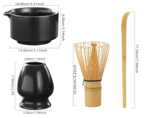 Eleganter Matcha Teehalter MySalvora