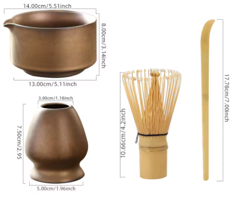 Eleganter Matcha Teehalter MySalvora