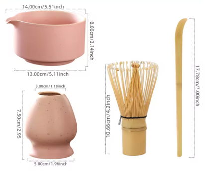 Eleganter Matcha Teehalter MySalvora