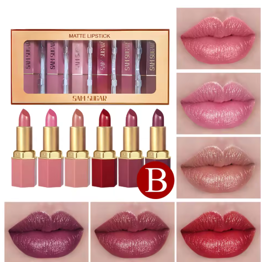 Funkelnde Gold Lippenstift MySalvora