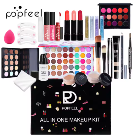 POPFEEL All-in-One Make-up-Set – Das perfekte Geschenk für Teenager & Frauen MySalvora