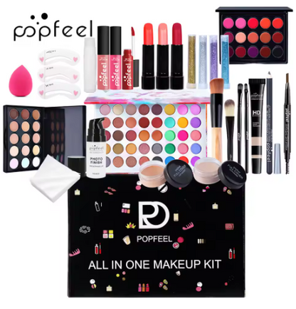 POPFEEL All-in-One Make-up-Set – Das perfekte Geschenk für Teenager & Frauen MySalvora