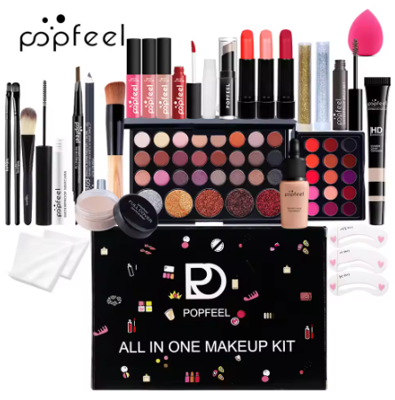 POPFEEL All-in-One Make-up-Set – Das perfekte Geschenk für Teenager & Frauen MySalvora