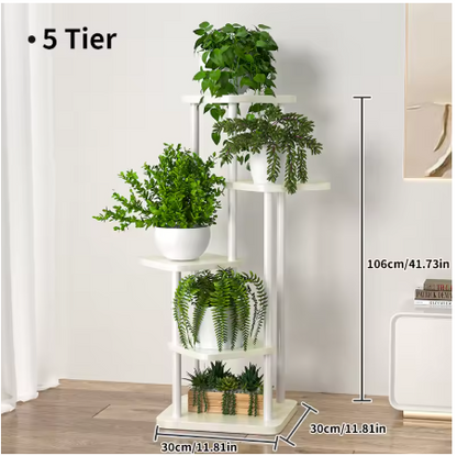 Elegantes Blumenregal für Zuhause MySalvora