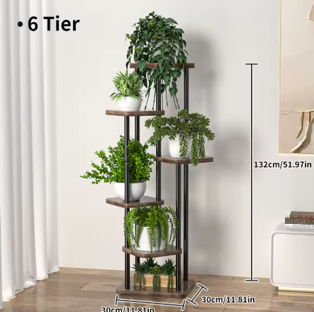 Elegantes Blumenregal für Zuhause MySalvora
