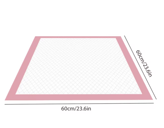 50 Stück Einweg-Hundewindeln / Welpen-Unterlagen – in 3 Größen erhältlich (45×60 cm, 60×60 cm, 60×90 cm) MySalvora